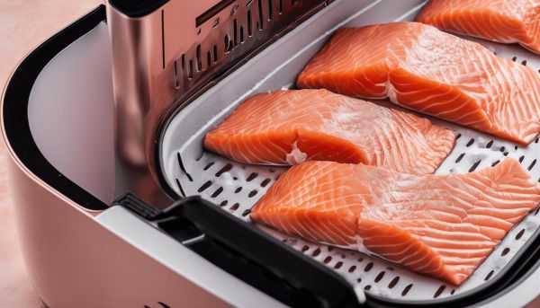 Saumon surgelé : la cuisson parfaite à l’air fryer